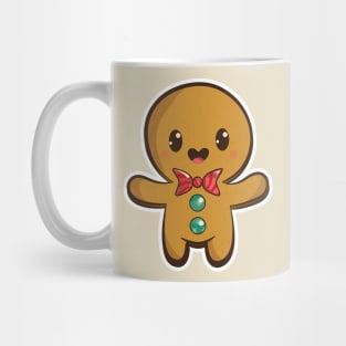 Cute Ginger Bread Cookie Mug